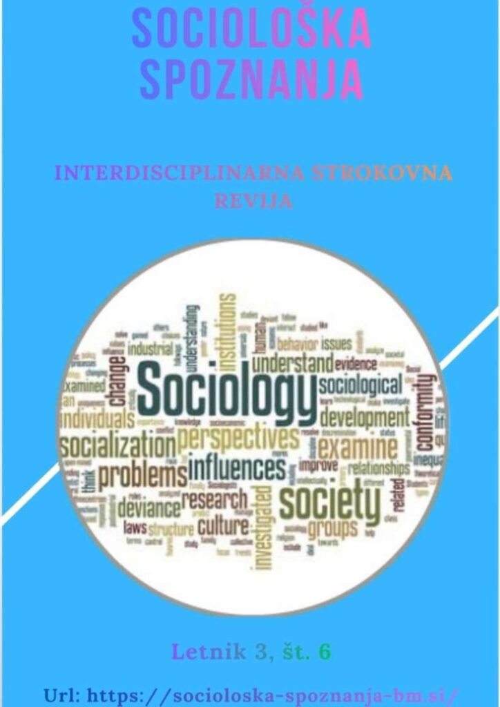 Sociološka spoznanja –  letnik 3, št. 6., 2026
