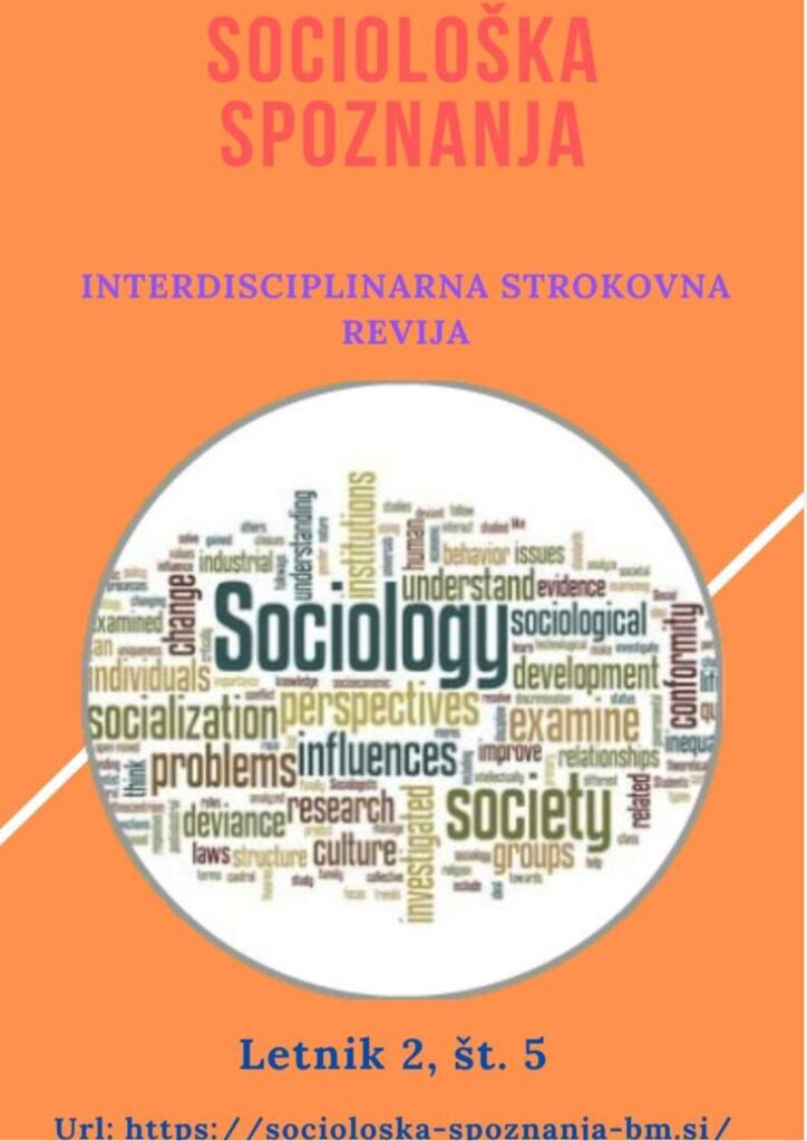 Sociološka spoznanja –  letnik 2, št. 5., 2025