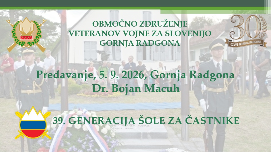 SREČANJE Z 39. GENERACIJO ŠOLE ZA ČASTNIKE, 5. 9. 2026